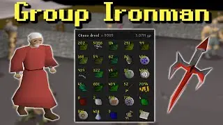 I camped over 5000 chaos druids for this defender (Group Ironman #03)
