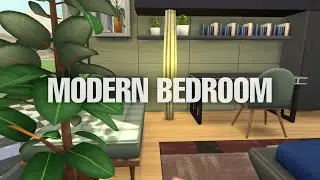 Small Bedroom Ideas (for male sims) | No CC | The Sims 4 Speed Build