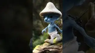Blue Smurf cat meme