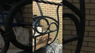 Кованая дровница своими руками🔥Заказывайте станки для холодной ковки 😉 