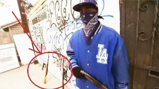 The Crips gang at war with the Crips gang