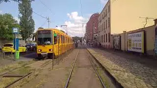 28-as villamos Blaha Lujza tér - Izraelita temető T5C5 típussal