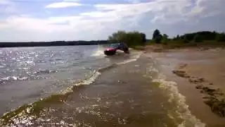 Hyundai Santa Fe купается в Киевском море СтельмахProAuto