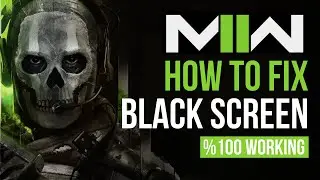 COD MW2 BLACK SCREEN PC | How to Fix MW2 Black Screen
