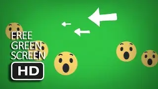 Free Green Screen - Facebook LIVE Reaction Wow