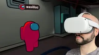 AMONG US VR ПЕРВЫЙ ВЗГЛЯД НА ТРЕХМЕРНЫЙ АМОГУС В ВР