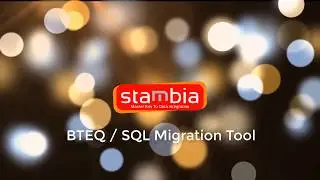 ETL script conversion from BTEQ Teradata to Stambia Mappings & Processes