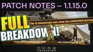 Spice Fields & Tier 6 Resources BUFFED in Dune Awakening's NEW Patch!