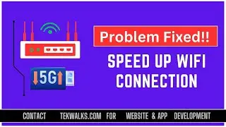 How to Speed up internet connection - Make wifi connection faster in Windows 10, 11