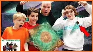 We Found A Mysterious Book In The Attic! - Magic Spell Book Episode 1 / That YouTub3 Family