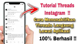 Cara Menonaktifkan Akun Threads