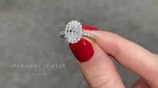 Go ahead and propose with a Halo Engagement ring