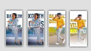 New Style Trending Lyrical Video Editing in Alight Motion Attitude Status Video Editing Instagram