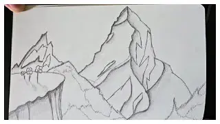 Mountainscape Sketch