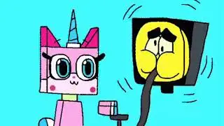 Unikitty Master Frown’s head inflated (with sound)