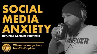 Social Media Content Creator Anxiety DESIGN ALONG!!!