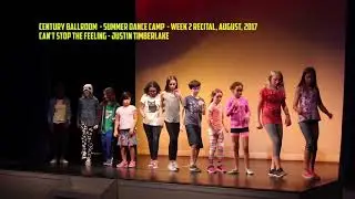 Century Ballroom Kids Camp Recital: Can't Stop the Feeling - Justin Timberlake