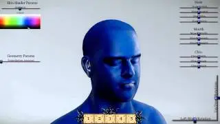 My Cryengine Character Creation System Test 4 HumanHead