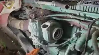 check if EGR cooler leaks D13 Volvo
