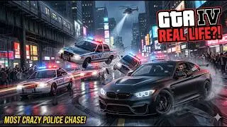 CRAZY Police Chase in GTA 4 😱🔥