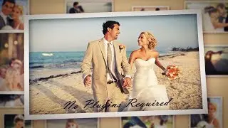 After Effects Template | 3D Wedding Photo Slideshow | Download Project