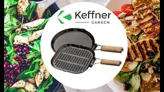 Patelnie żeliwne do grillowania Keffner