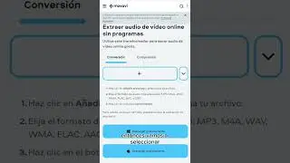 Convierte un formato MP4 en MP3 te enseñamos los pasos.. 