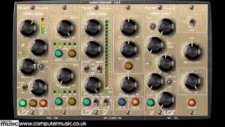 Lindell Audio ChannelX channel strip VST/AU plugin in action!