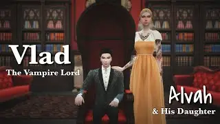 Giving Vlad a makeover AND a Daughter 🙊👀🦇 | The Sims 4 CAS