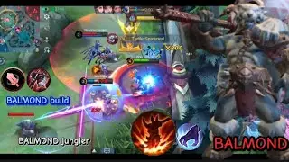 BALMOND JUNGLER BEST BUILD BEST COMBO WITH JOHNSON 100% VICTORY ~MLBB