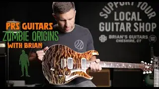 Paul Reed Smith Private Stock Walking Zombies Guitars with Brian Giampietro