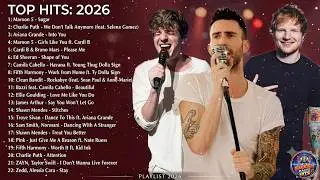 Éxitos en Inglés 2019 ✬ Ed Sheeran, Maroon 5, Bruno Mars, Charlie Puth ✬ Pop Mix 2019