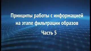 Принципы работы с информацией на этапе фильтрации образов