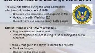 Introduction to the Financial Markets - Part 1 - www.FGAM.US