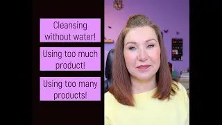 Why I don't use water to clean my face & other madness 🤣