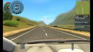 3D Инструктор 2.#7# Загородная трасса.