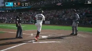 Thairo Estrada game-tying Home Run: 4/8/2022