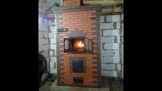 Печь для готовки с блоком термометров и генератором углей.