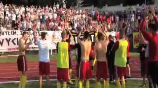 Radość na stadionie Chojniczanki