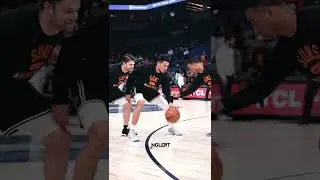KAT's dad tells Devin Booker his workout is Beautiful 🤣 