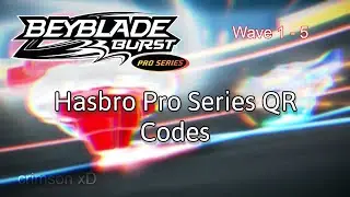 Hasbro Pro Series Waves 1 - 5 (ALL QR CODES)