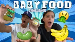 THE BABY FOOD CHALLENGE| *SUPER DISGUSTING* 🤮 500 Subscriber giveaway #PRINCEFAMILY