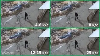 Сколько к/с для видеонаблюдения обзорная камера?