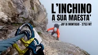 JOF DI MONTASIO - SENTIERO ATTREZZATO LEVA  - CIMA DI TERRAROSSA .