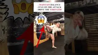 FIGHTING TECHNIQUES ✅ How To LAND a YOKO GERI in a FIGHT 