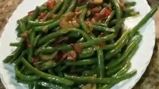 PERFECT HOLIDAY GREEN BEANS!!❤