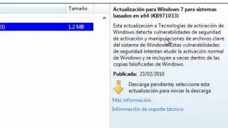 Por que  se desactiva windows 7