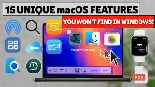 Macos vs Windows: Why is macOS BETTER?! 15 UNIQUE macOS FEATURES YOU WON’T FIND IN WINDOWS!