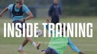 Inside Training: At the new pitches!