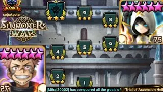 TOA HELL 30 Stars Clear - August/September Rotation - Summoners War